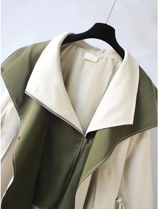 Sanne – Luxe Trenchcoat met Dubbele Kraag