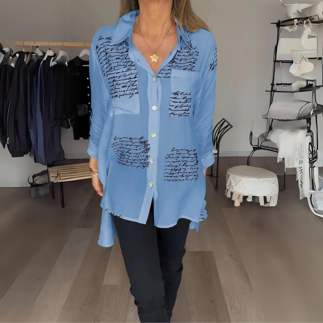 Lina – Overhemd Voor Een Casual En Trendy Stijl