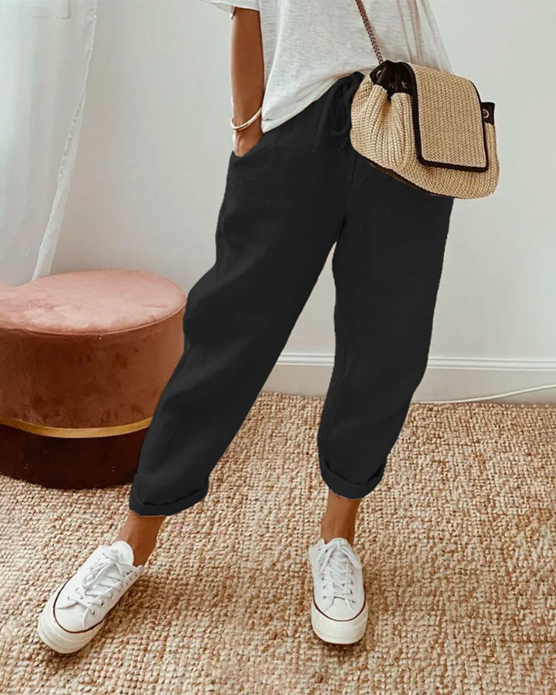 Linnen Anti-Zweetbroek | Casual & Elegant