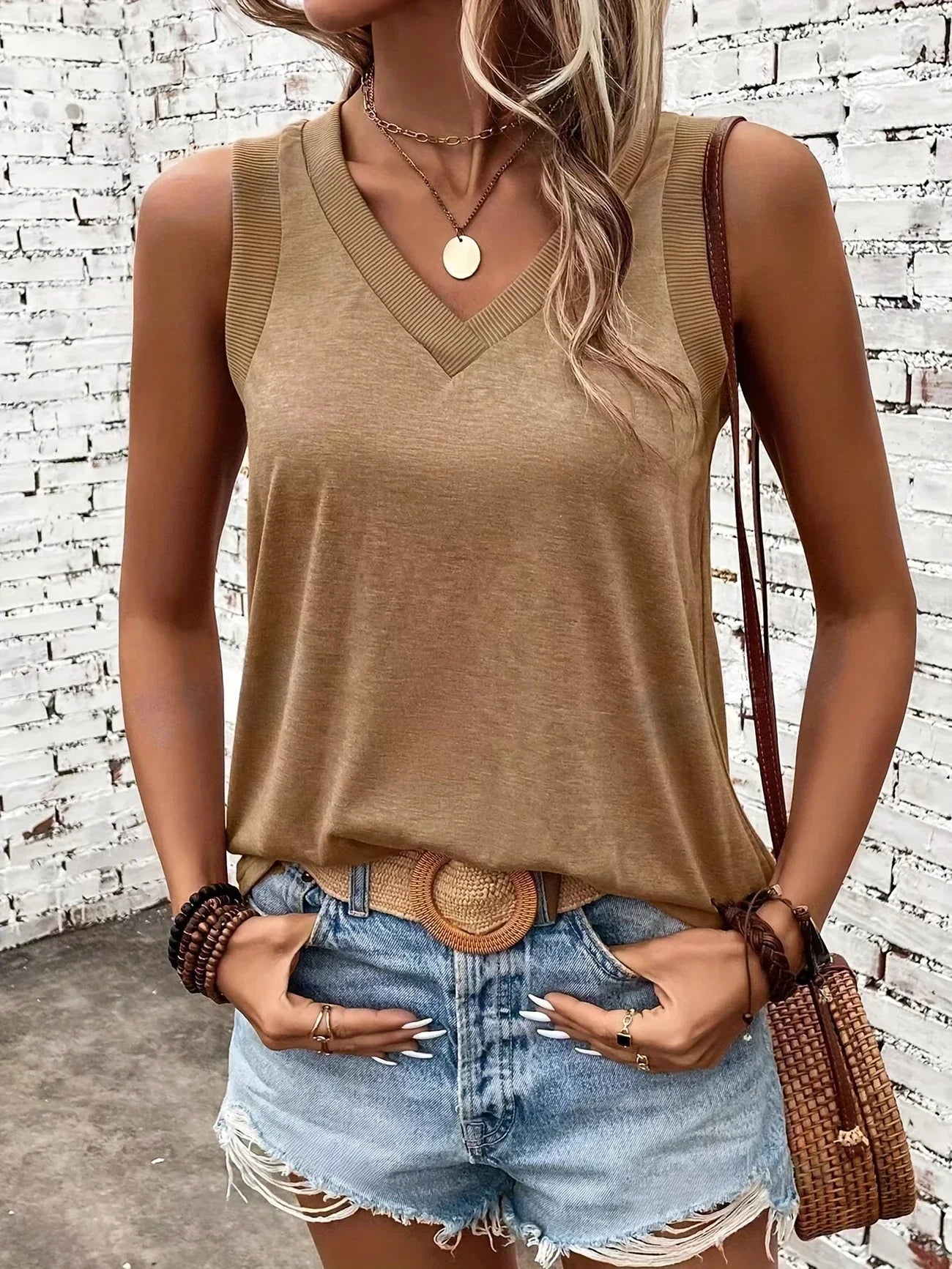Assila - V-Hals Top