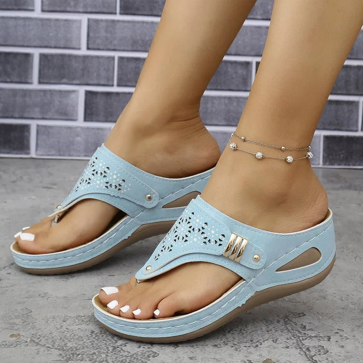 Prime™ | Zomersandalen met Sleehak