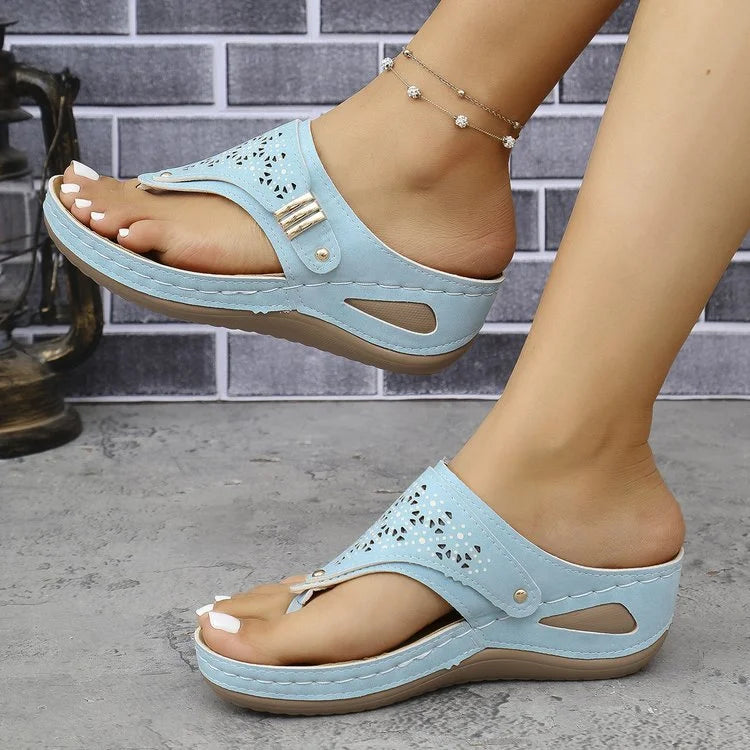 Prime™ | Zomersandalen met Sleehak