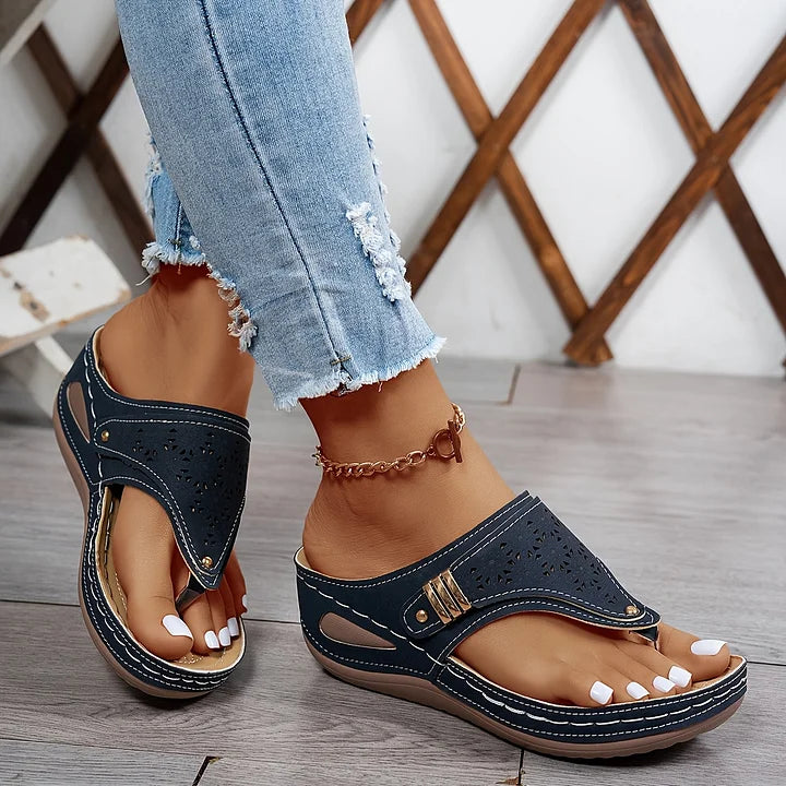 Prime™ | Zomersandalen met Sleehak