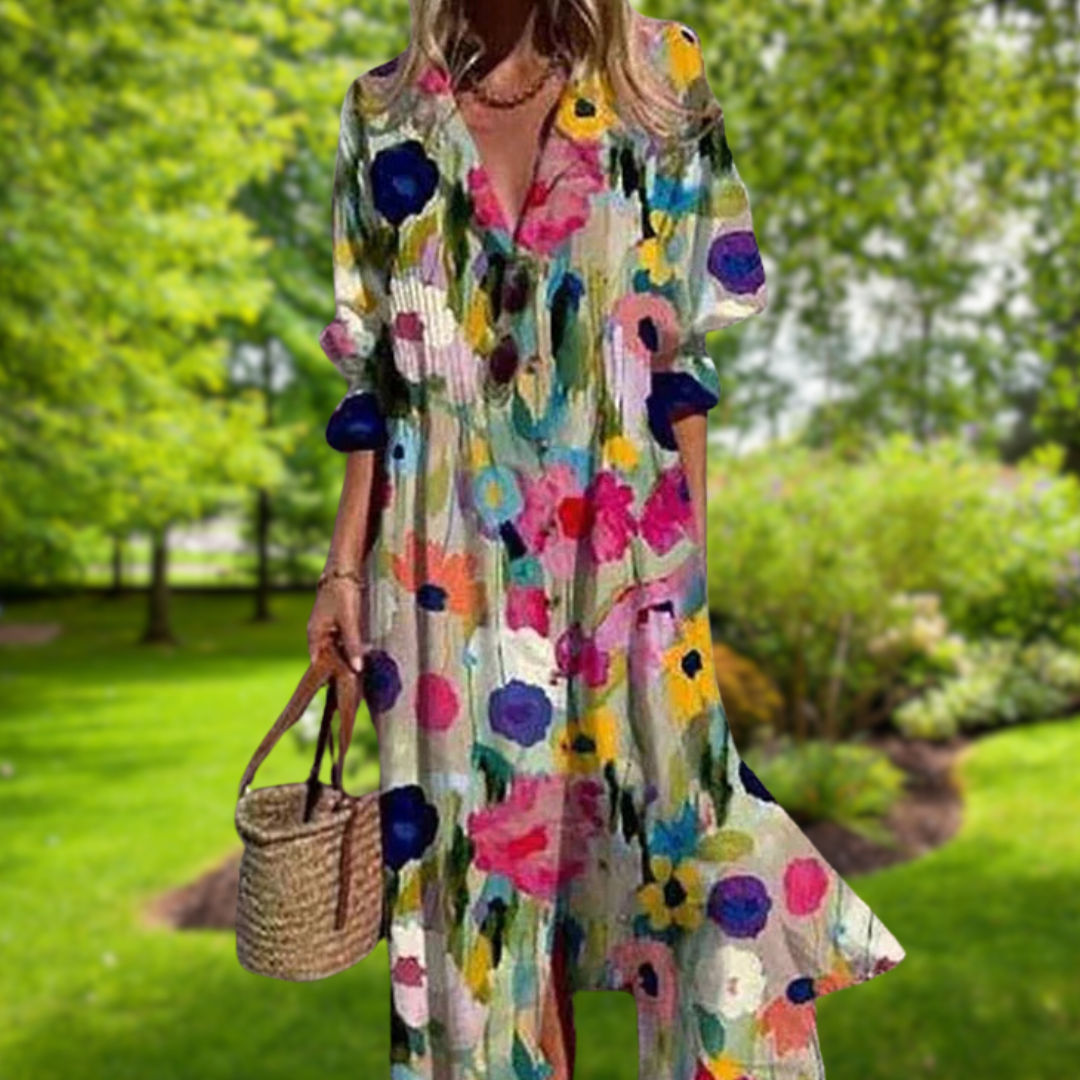 Lyra™ | Moeiteloze Boho Jurk