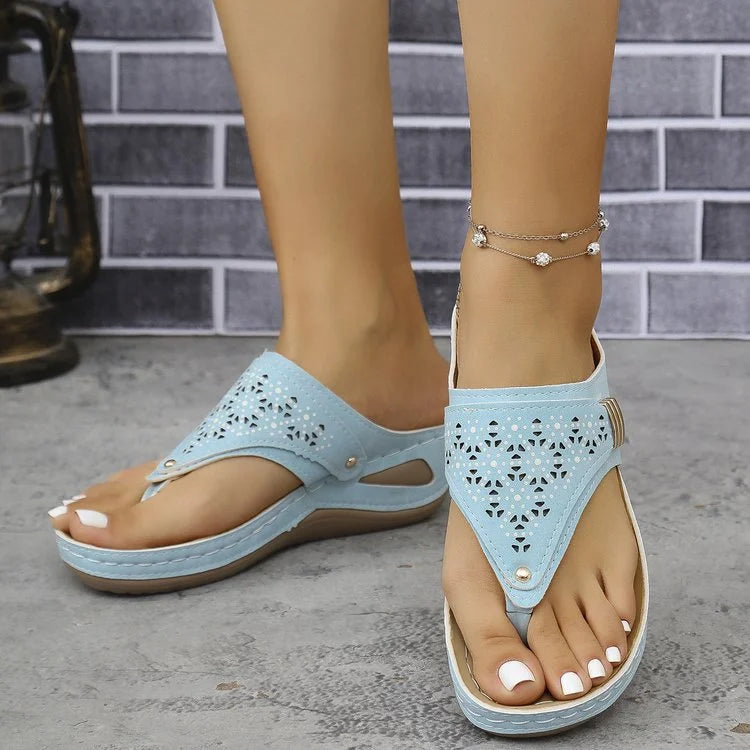 Prime™ | Zomersandalen met Sleehak