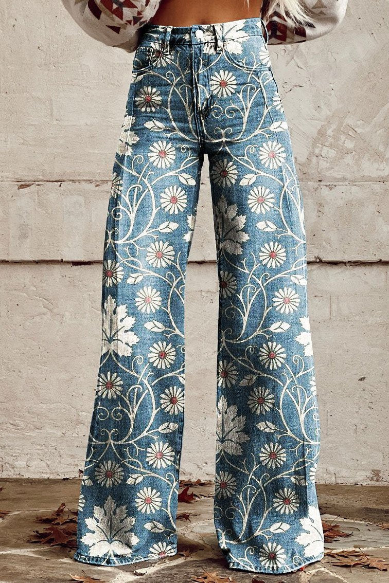 Maya | Charmante Boho Vintagebroek voor een Stijlvolle Look