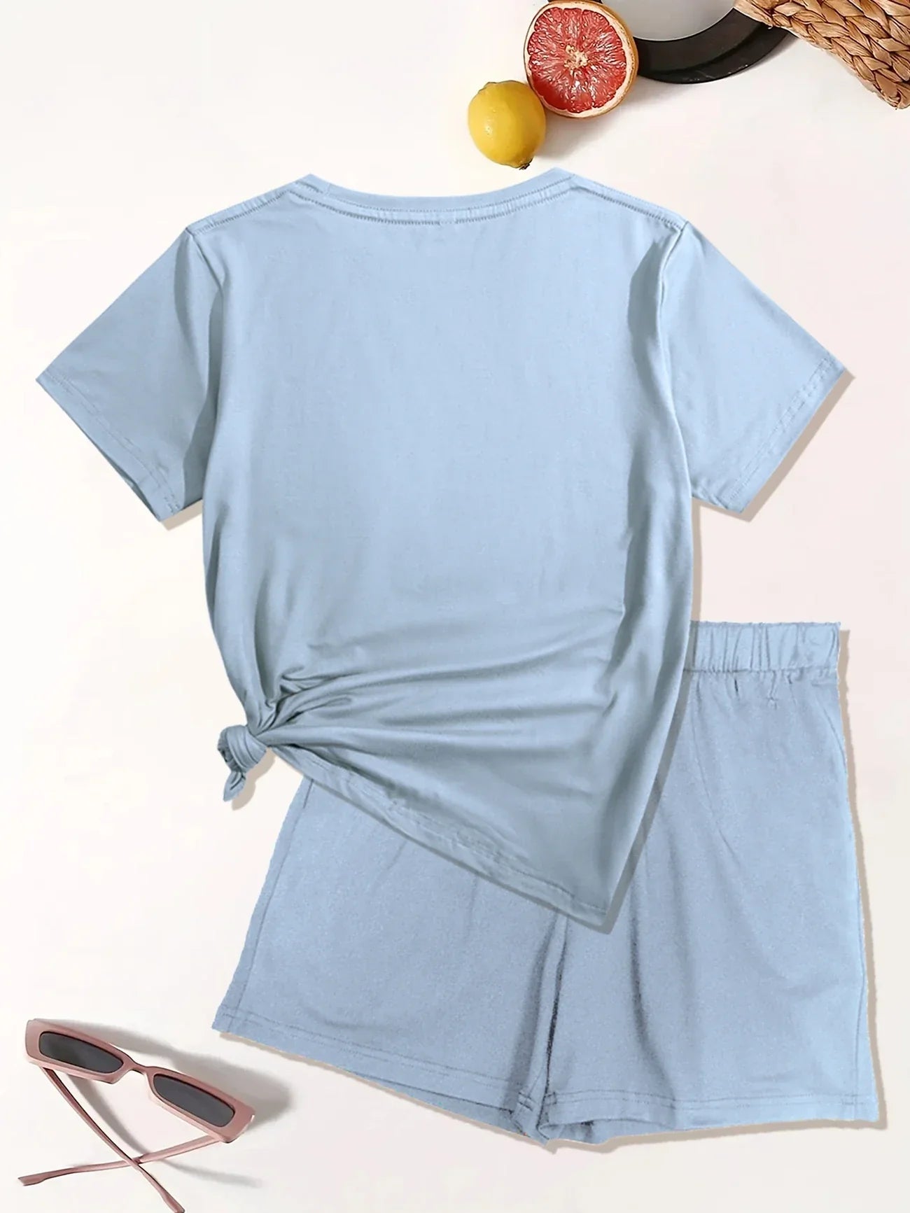 Lyra – Casual Tweedelige Set met Grafische Print