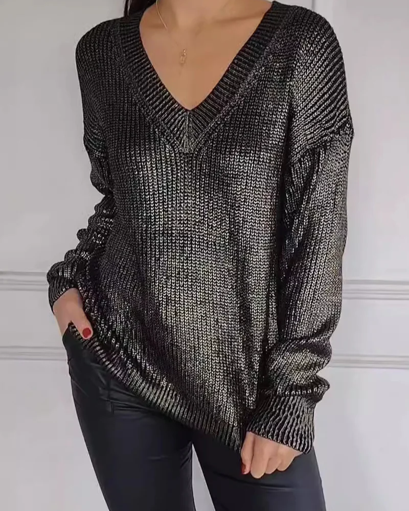 Noortje – Casual V-Hals Trui