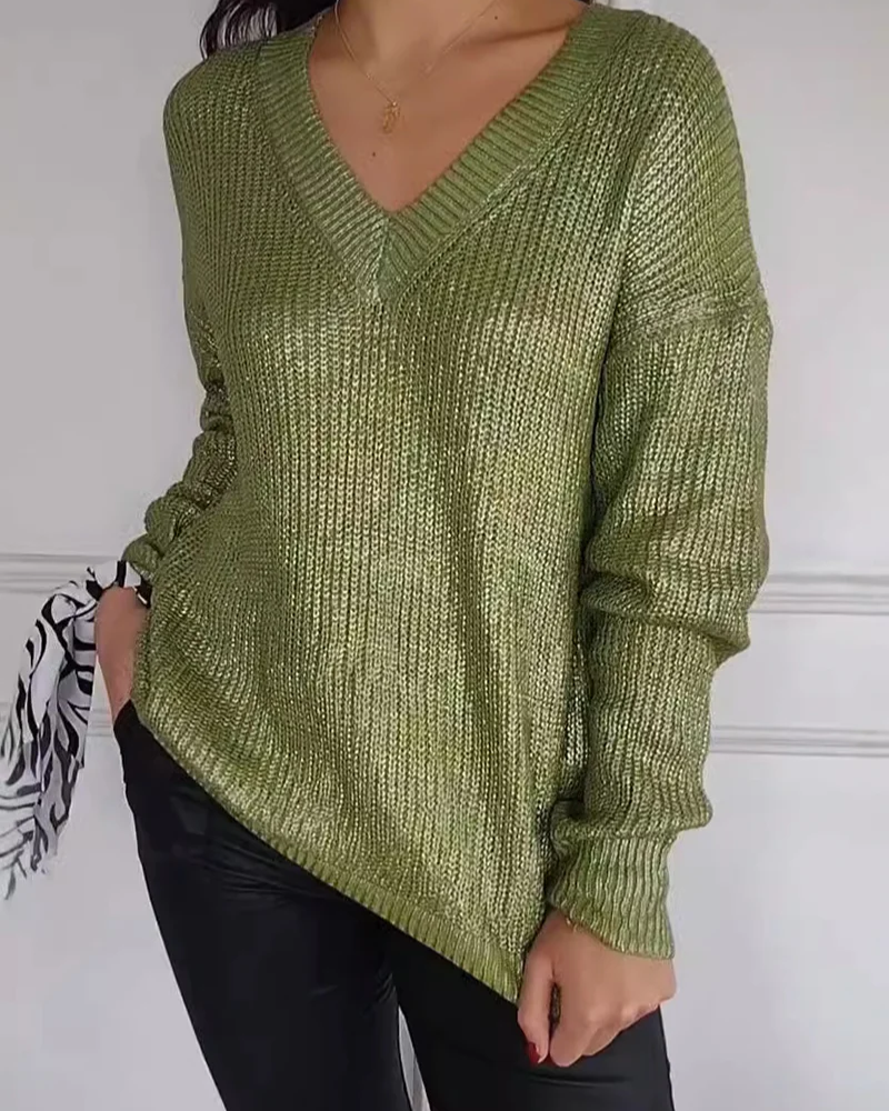 Noortje – Casual V-Hals Trui