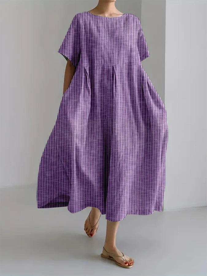 BIANCA | Lange Retro Zomerjurk