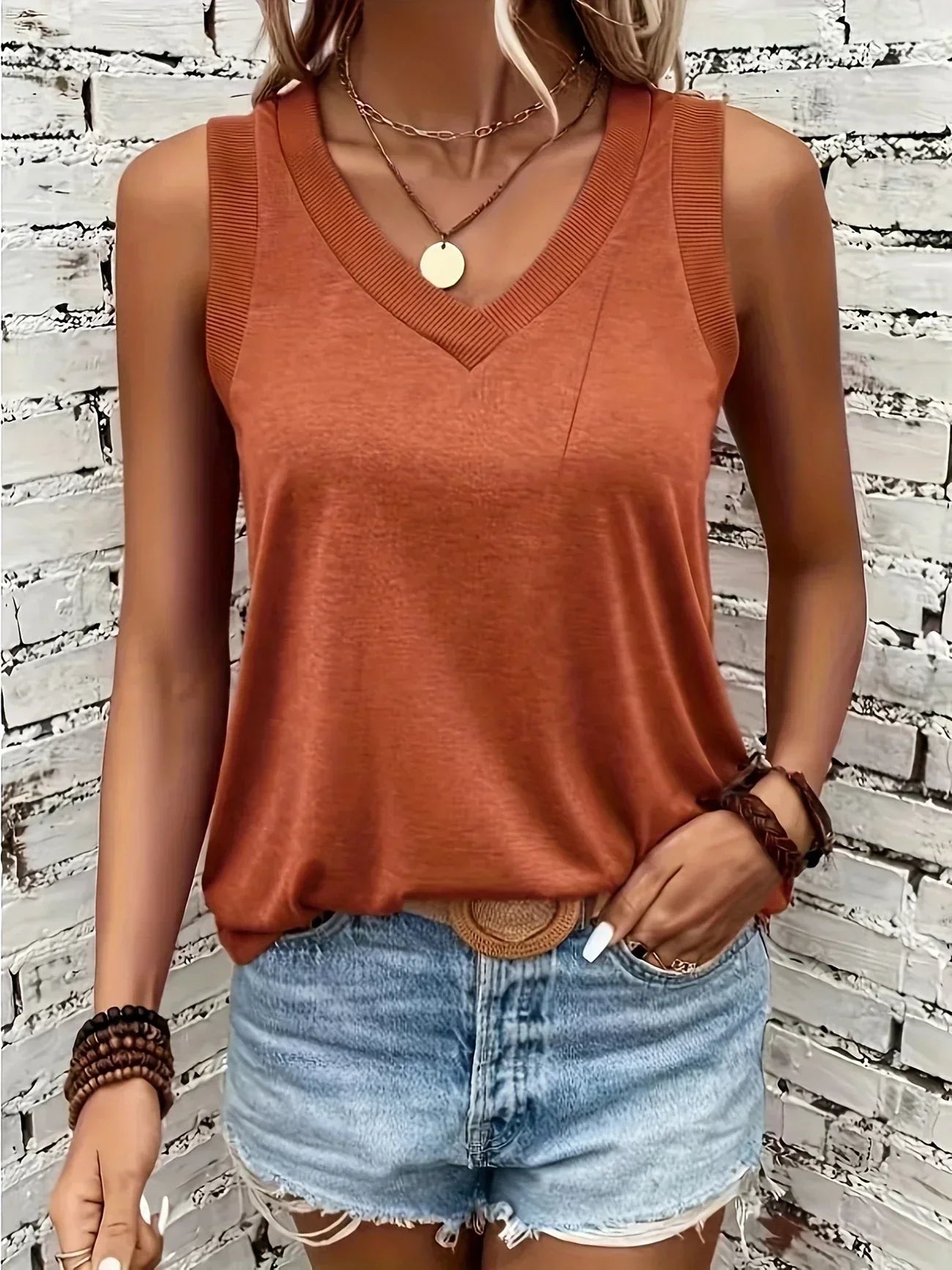 Assila - V-Hals Top