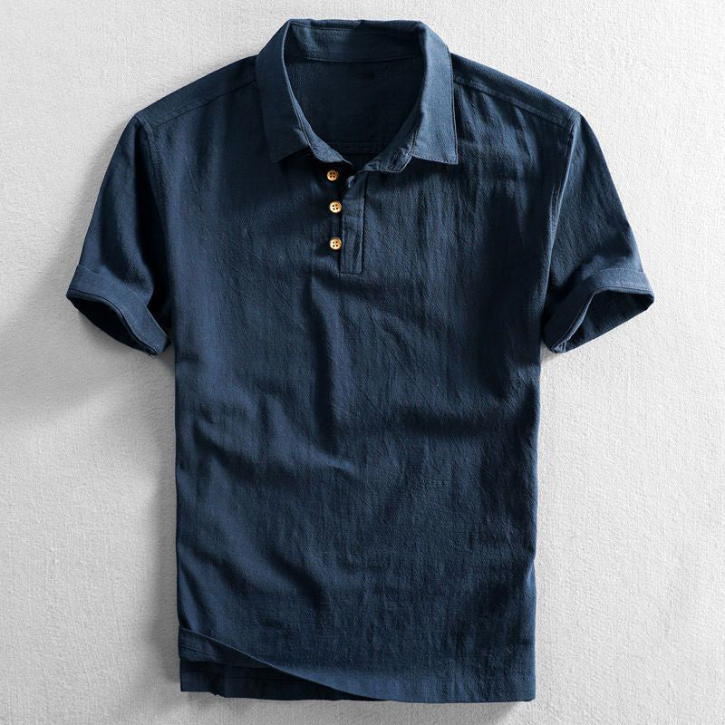 Lars | Linnen Polo voor de Zomer