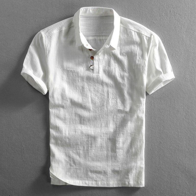 Lars | Linnen Polo voor de Zomer