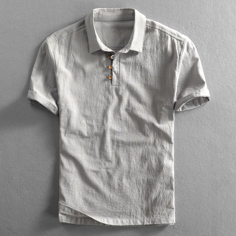 Lars | Linnen Polo voor de Zomer