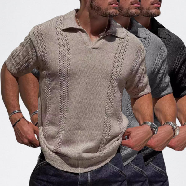 Franco Bianchi Gebreide Polo