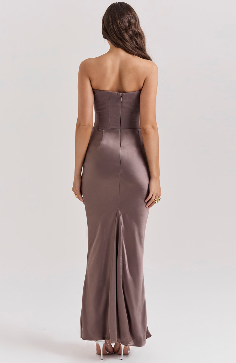 Tessa | Straploze Maxi Jurk