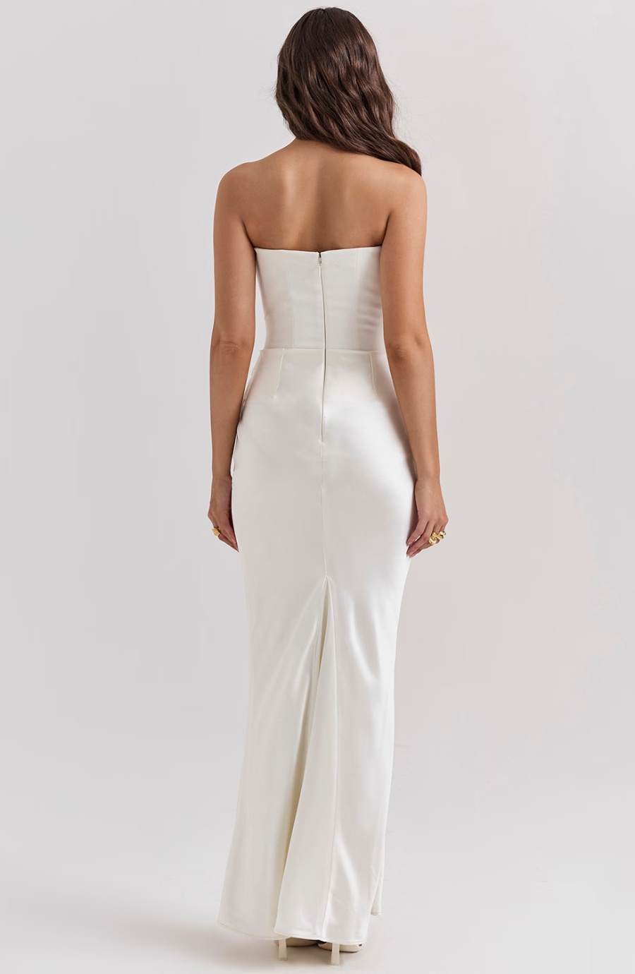 Tessa | Straploze Maxi Jurk