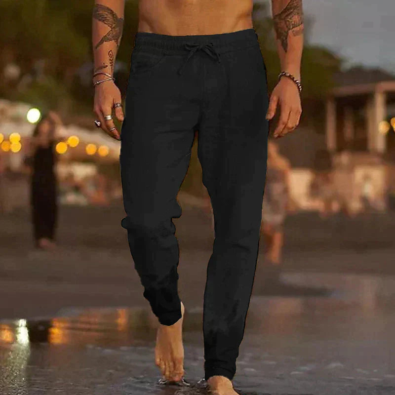 Naam – Linnen Strandbroek