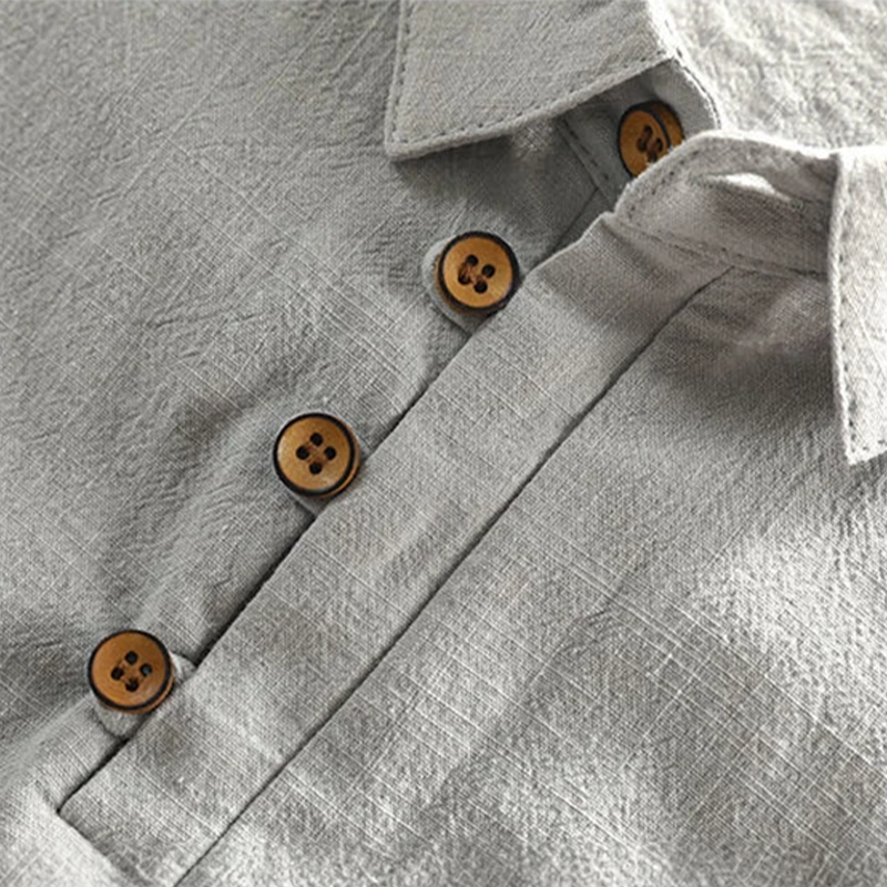 Lars | Linnen Polo voor de Zomer