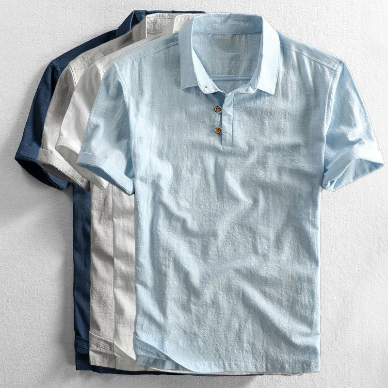 Lars | Linnen Polo voor de Zomer