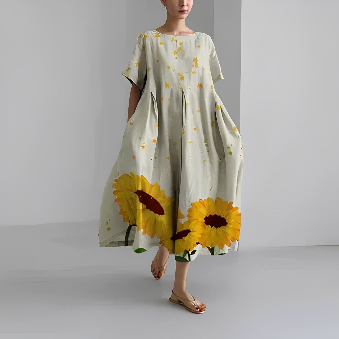 Amelia - Bohemien bloemenjurk