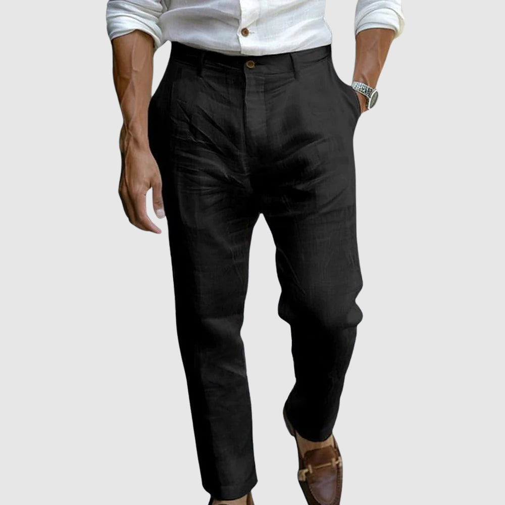 Saint-Tropez Chic Linnen Broek