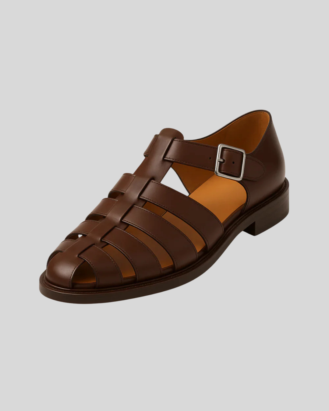 Henry | Gesloten Sandalen met Bandje