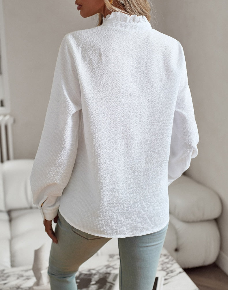 Emma™ | Zachte en Elegante Blouse