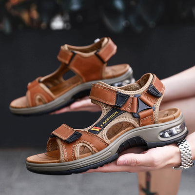 Breon™ – Stijlvolle Leren Sandalen (unisex)
