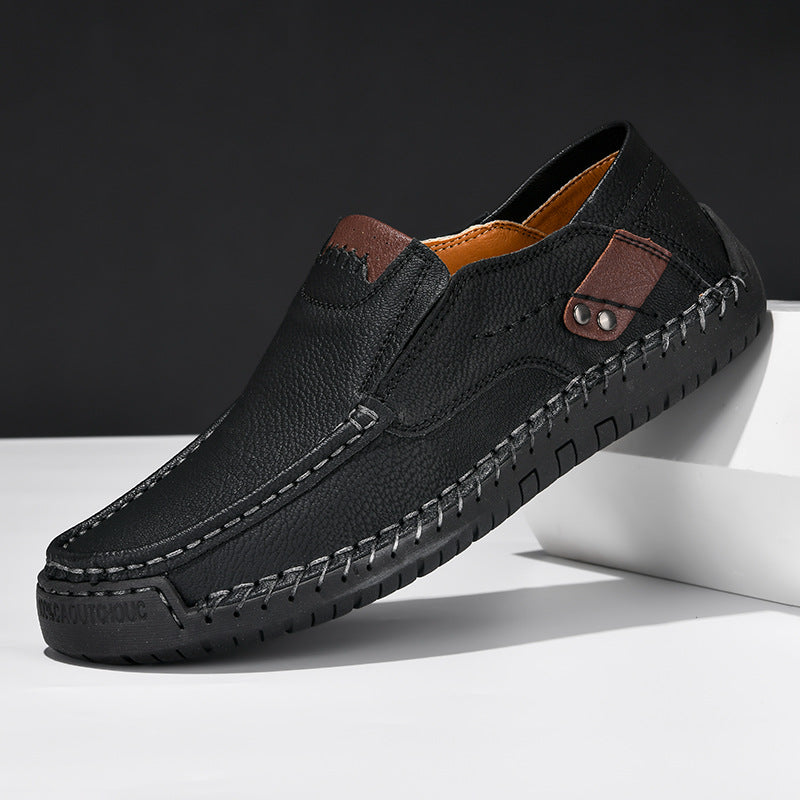 Elbert – Leren Schoenen met Antislipzolen