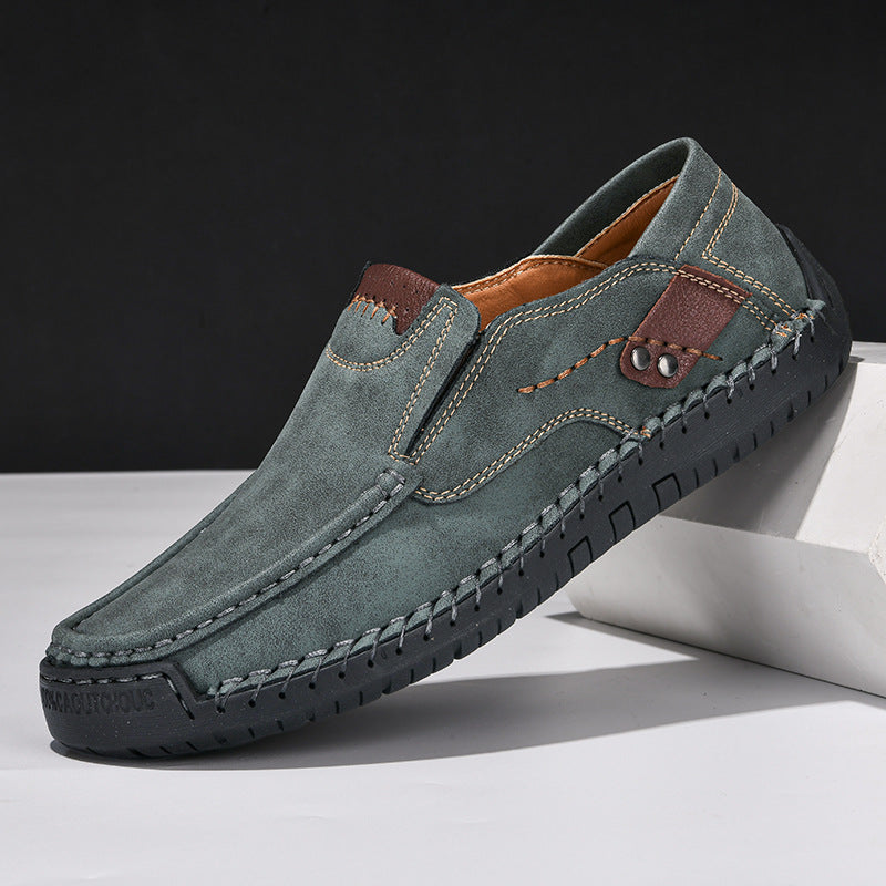 Elbert – Leren Schoenen met Antislipzolen