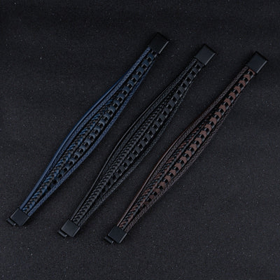 Ragnar Band - Leren Gevlochten Viking Armband (1+1 GRATIS)