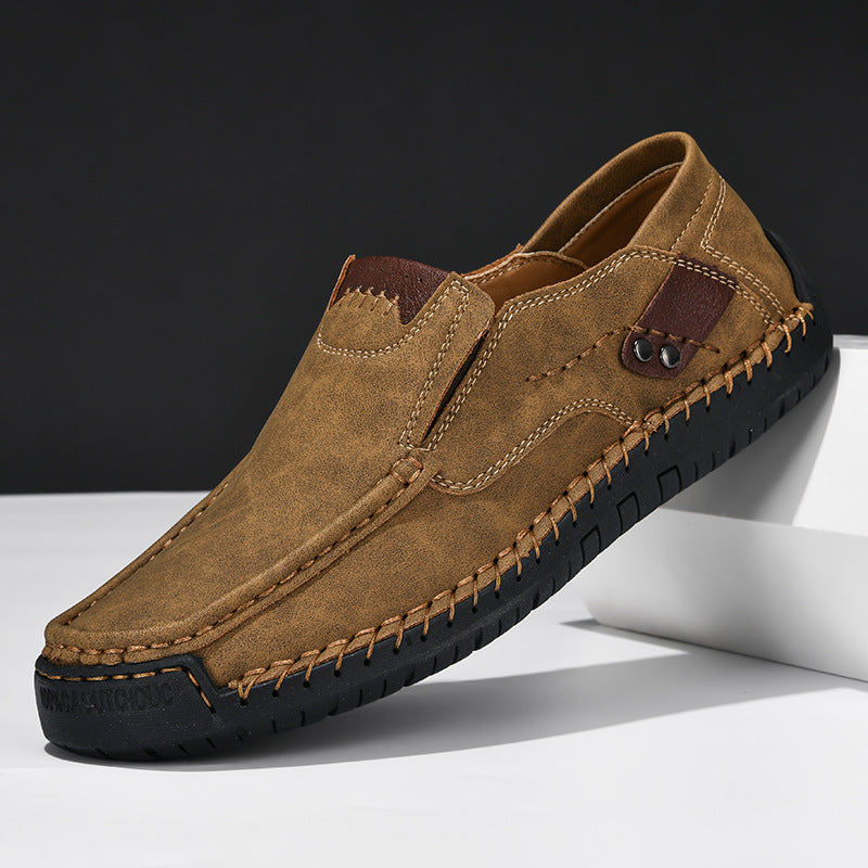 Elbert – Leren Schoenen met Antislipzolen