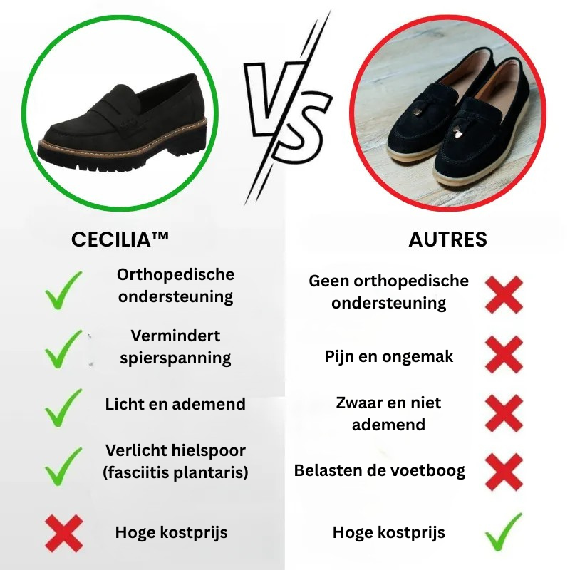 Cecilia™ – Elegante damesloafers met orthopedisch comfort