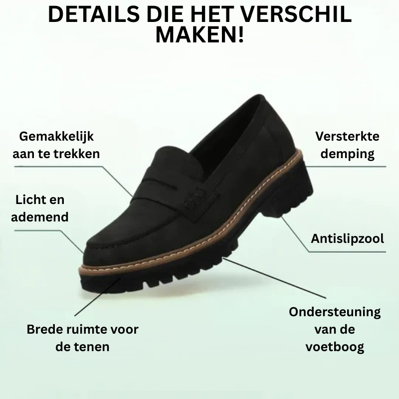 Cecilia™ – Elegante damesloafers met orthopedisch comfort