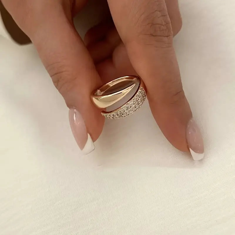 Elegantie Haven Ring | Steun voor borstkanker [1 + 1 GRATIS]