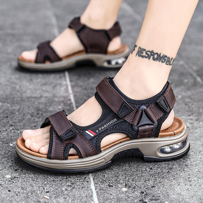 Breon™ – Stijlvolle Leren Sandalen (unisex)