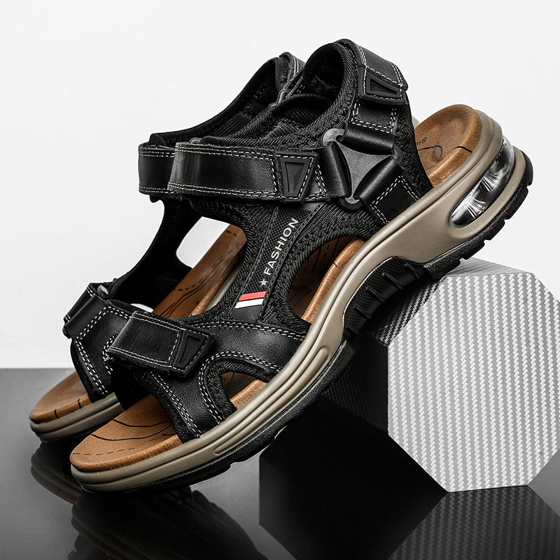 Breon™ – Stijlvolle Leren Sandalen (unisex)