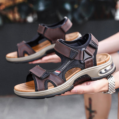 Breon™ – Stijlvolle Leren Sandalen (unisex)