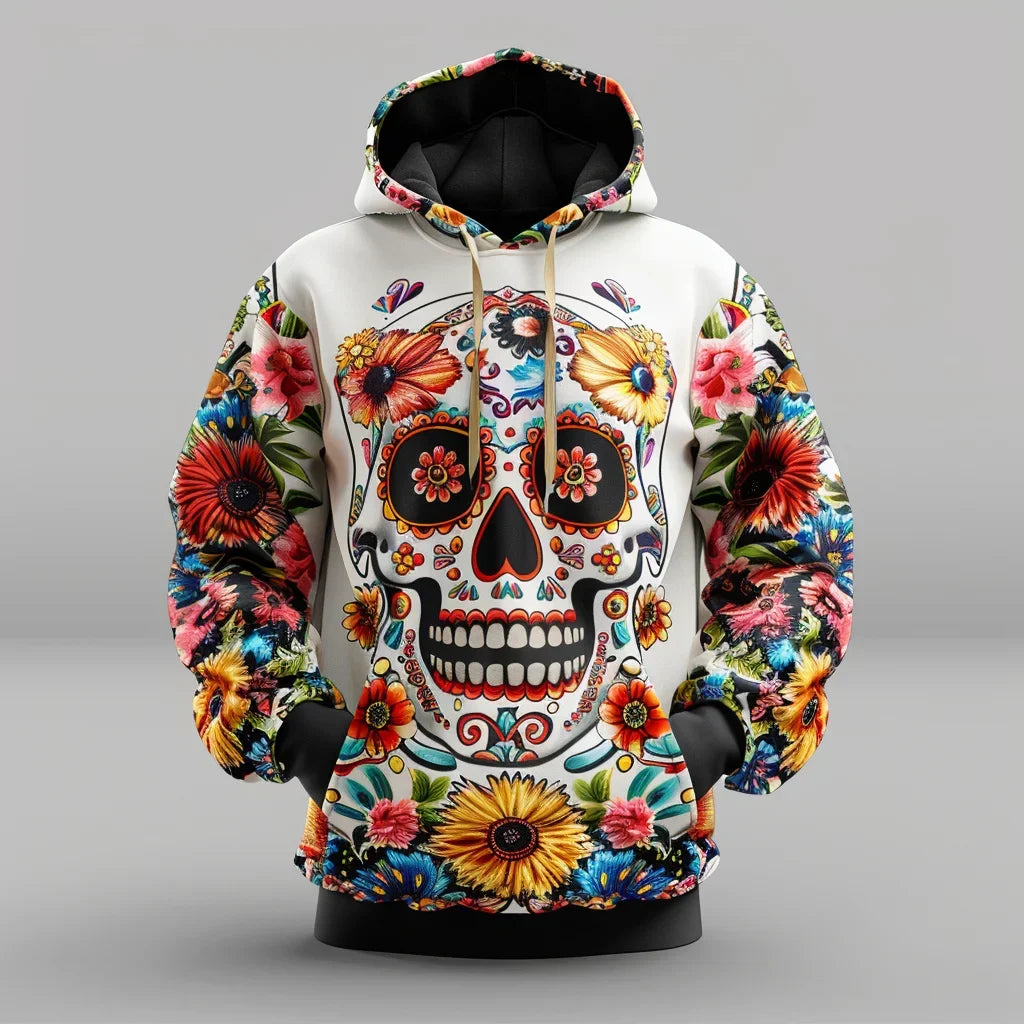 Santo – Skull Hoodie