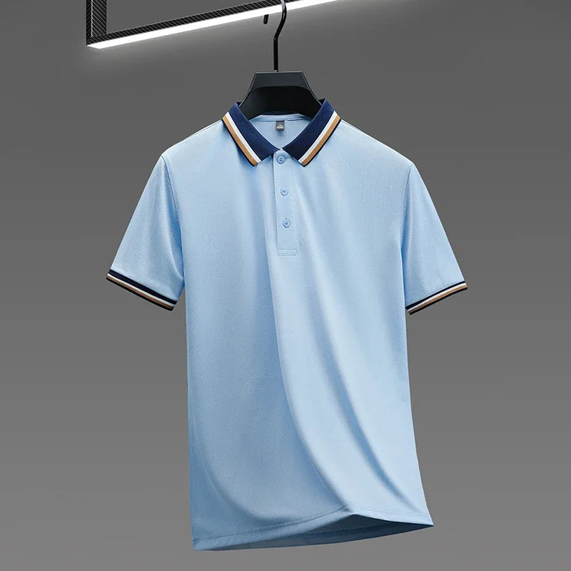 Thierry – Klassieke Polo met Contrasterende Details