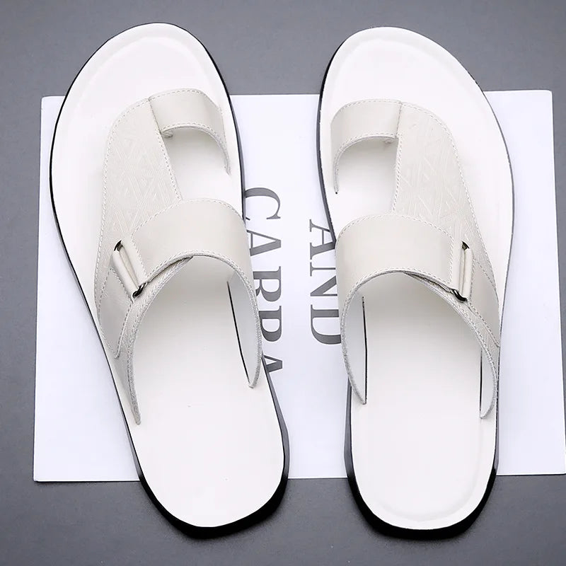 Callen - Leren Sandalen