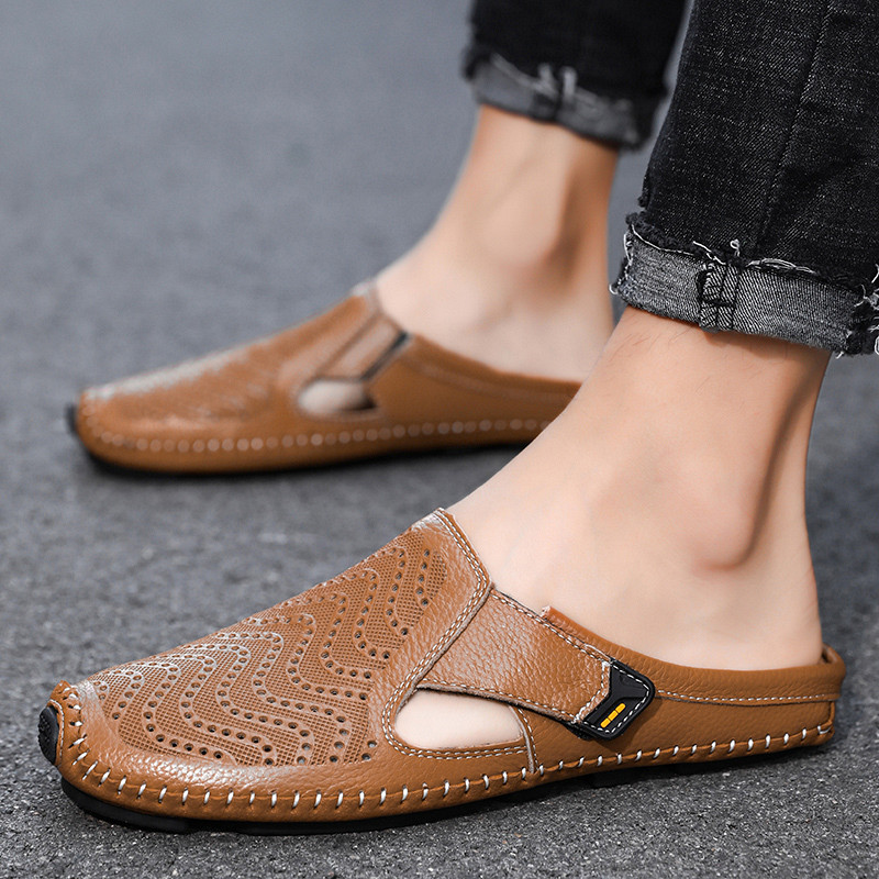 Prime™ – Ademend Italiaans Leren Sandalen