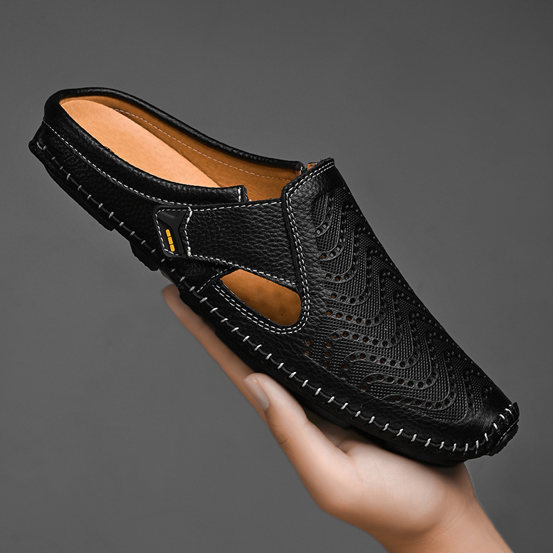 Prime™ – Ademend Italiaans Leren Sandalen