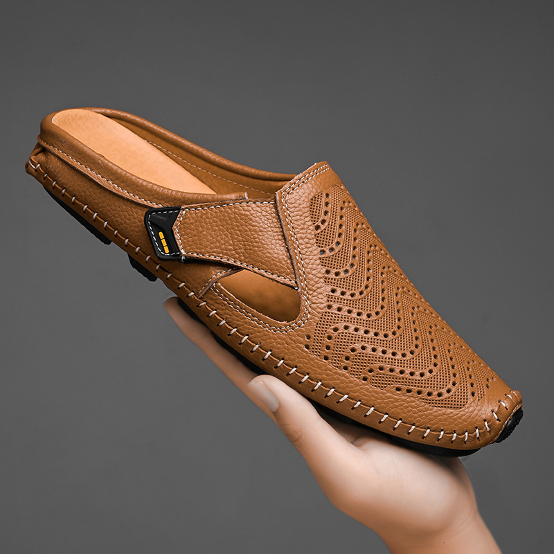 Prime™ – Ademend Italiaans Leren Sandalen