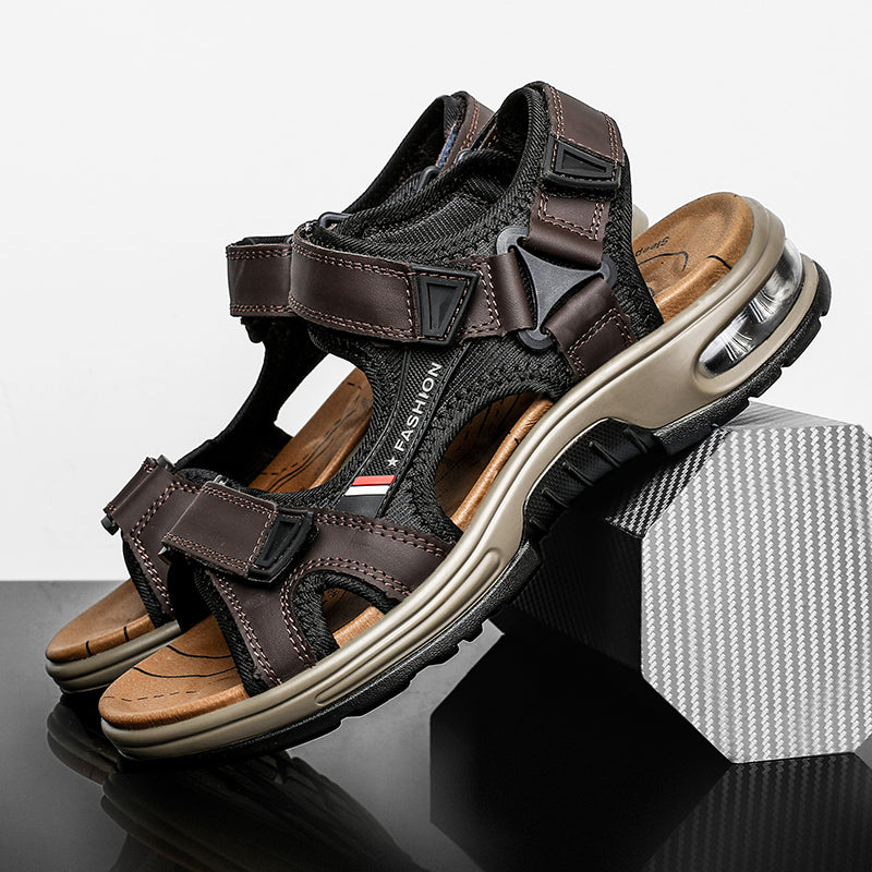 Breon™ – Stijlvolle Leren Sandalen (unisex)
