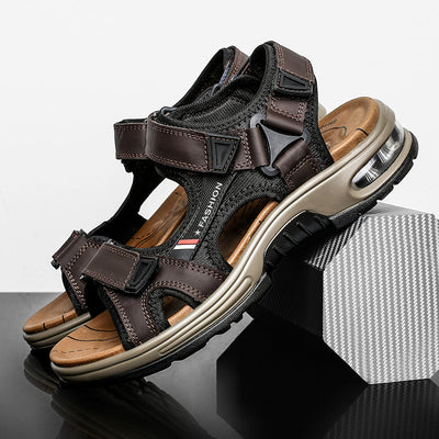 Breon™ – Stijlvolle Leren Sandalen (unisex)