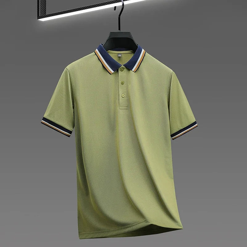 Thierry – Klassieke Polo met Contrasterende Details