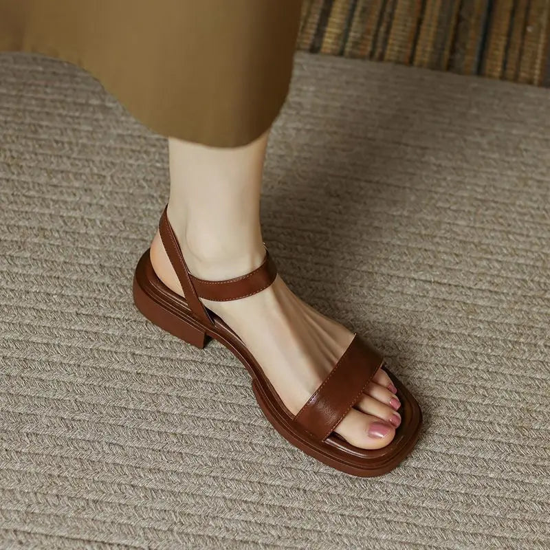 Ricci™ – Casual Leren Sandalen voor Dames