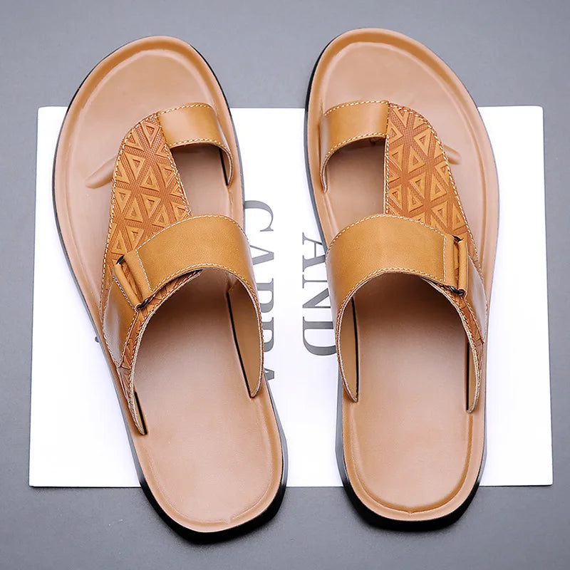 Callen - Leren Sandalen